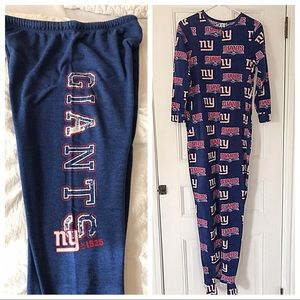 Women’s NFL New York Giants Onesie & Sweatpants